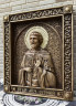Резная икона «Мученик Евгений Севастийский» — форматы 19×22 и 29×34 см — Мастерская резных икон ShatoWood
